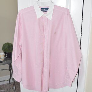 Men's Classic Fit Long Sleeve Solid Oxford Shirt